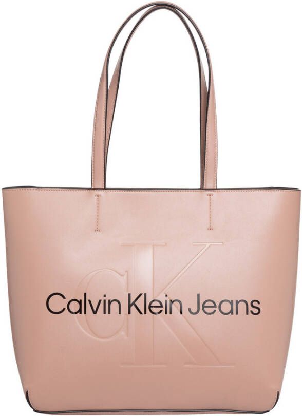 Calvin Klein Jeans Tote bag Roze Dames