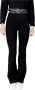 Calvin Klein Jeans Zwarte broek met logoband Black Dames - Thumbnail 1