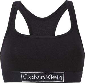 Calvin Klein Jeans Unlined Bralette Zwart Dames