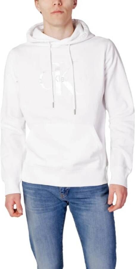 Calvin Klein Hoodie SEASONAL MONOLOGO REGULAR HOODIE met logoprint en borduursel - Foto 3