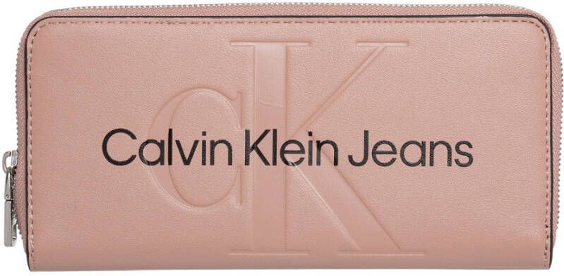Calvin Klein Jeans Portefeuilles Kaarthouders Roze Dames