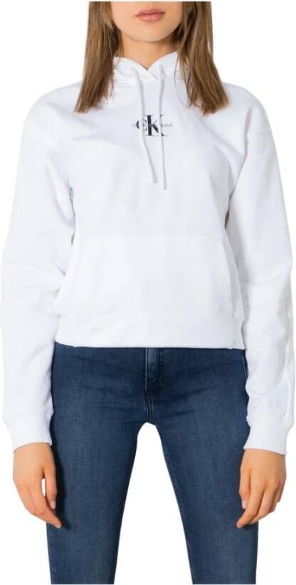 Calvin Klein Jeans Women& Sweatshirt Wit Dames