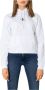 Calvin Klein Jeans Witte Hoodie voor Dames White Dames - Thumbnail 3