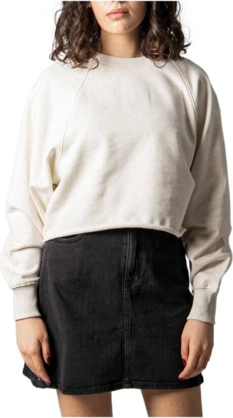 Calvin Klein Jeans Womenamp;#39;s Sweatshirt Wit Dames