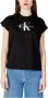 Calvin Klein Shirt met ronde hals CORE MONOGRAM REGULAR TEE met jeans monogram (1-delig) - Thumbnail 10