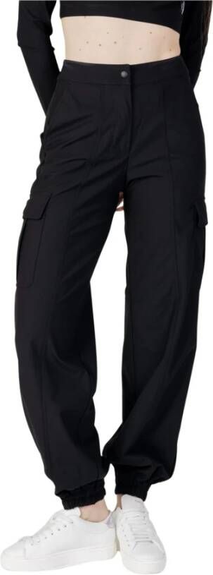 Calvin Klein Jeans Women's Trousers Zwart Dames