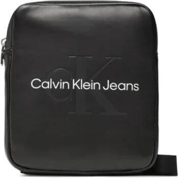 Calvin Klein Jeans Zachte Reporter Tas Lente Zomer Collectie Zwart Heren