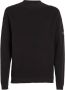 Calvin Klein Katoenen Hoodie met Logo-Detail en Halve Rits Black Heren - Thumbnail 1