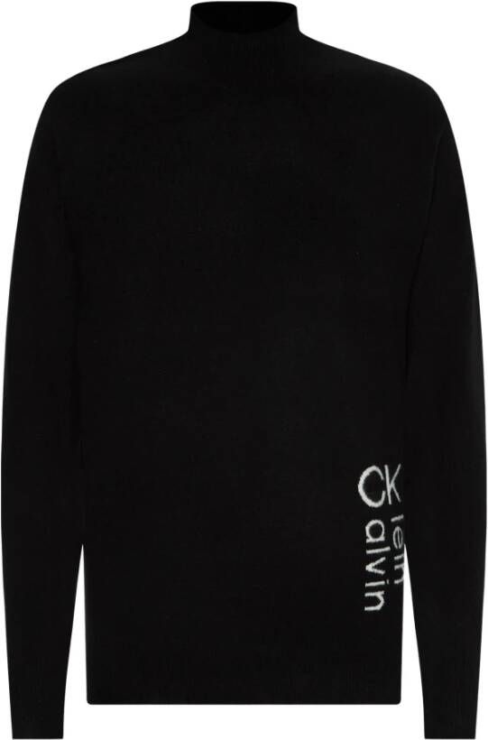 Calvin Klein Heren Coltrui met erticaal Logo Black Heren