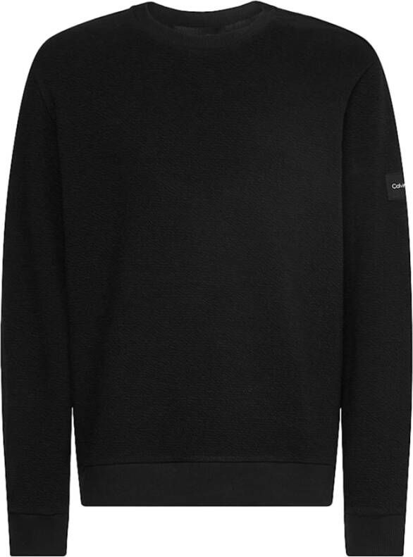 Calvin Klein K10K108927beh sweatshirt Zwart Heren