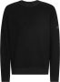 Calvin Klein Gestructureerde Zachte Stof Heren Sweatshirt Black Heren - Thumbnail 1