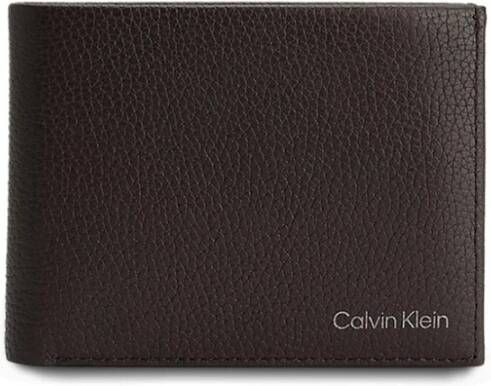 Calvin Klein Leren Herenportemonnee Lente Zomer Collectie Brown Heren - Foto 5