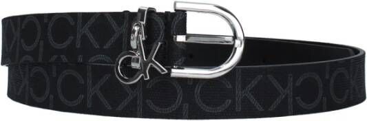Calvin Klein K60K608296 Belt Accessories Zwart Unisex