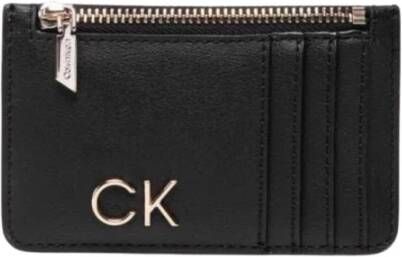 Calvin Klein Stijlvolle Kaarthouder K60K609590 BAX Black Dames
