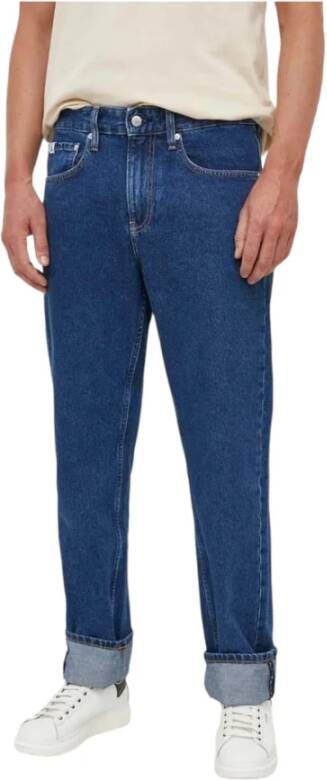 Calvin Klein Klassieke Denim Jeans Blauw Heren