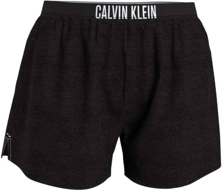 Calvin Klein Swimwear Strandshort Short met split aan de zijkant