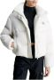 Calvin Klein Korte pufferjas met verantwoorde donsvulling en relaxte pasvorm White Dames - Thumbnail 1