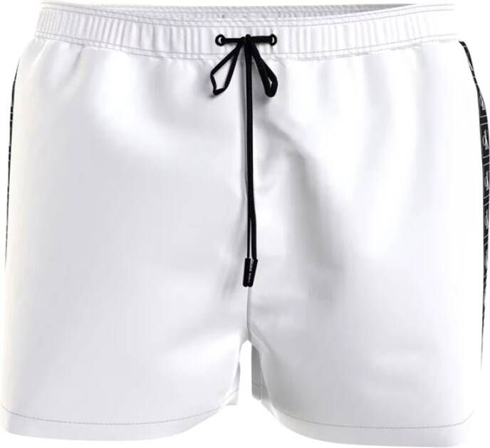 Calvin Klein Stijlvolle Herenzwemkleding Km0Km00714 YCD White Heren