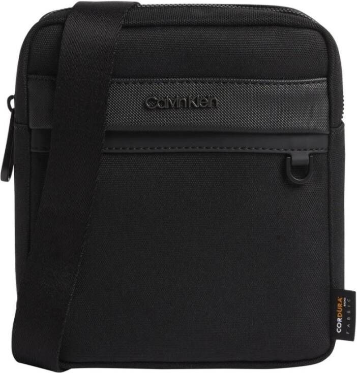 Calvin Klein Zwarte Polyester Schoudertas met Verstelbare Band Black Heren - Foto 6
