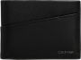 Calvin Klein Heren Portemonnee Zwart Rfid Blokkering Contrast Details Black Heren - Thumbnail 1