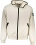 Calvin Klein Beige Polyester Jas met Afneembare Capuchon Beige - Thumbnail 6