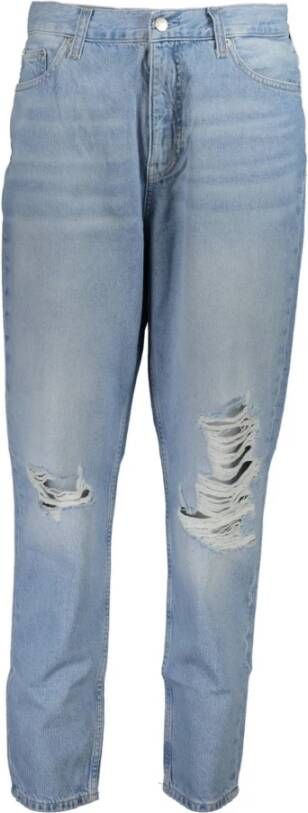 Calvin Klein Light Blue Jeans & Pant Blauw Dames