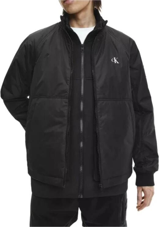 Calvin Klein Light Jackets Zwart Heren
