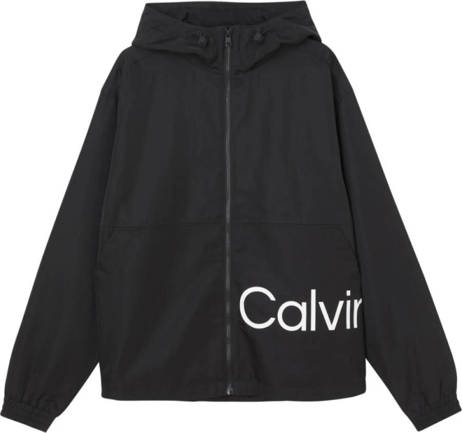 Calvin Klein Light Jackets Zwart Heren