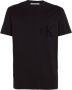 Calvin Klein Jeans Heren Zwart T-shirt Korte Mouw Black Heren - Thumbnail 1