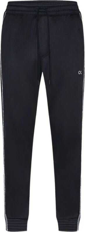 Calvin Klein Sweatshirt -broek met tape -logo Zwart Heren