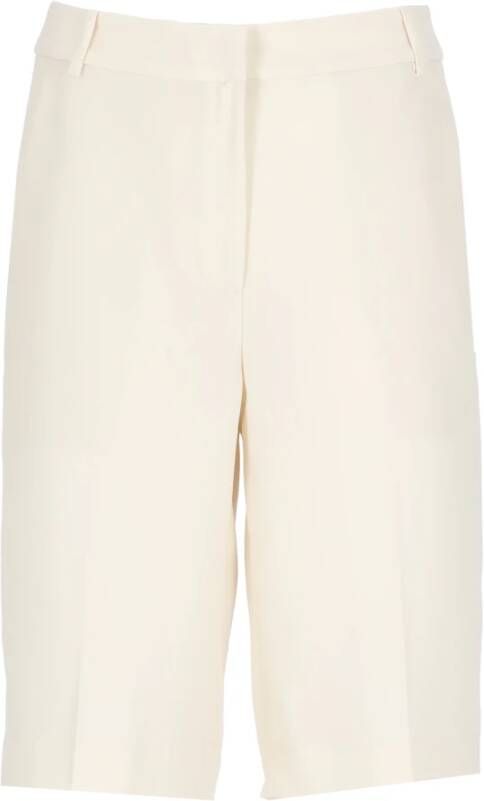 Calvin Klein Womenswear Korte broek met steekzakken model 'STRUCTURE TWILL'