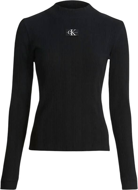 Calvin Klein Long Sleeve tops Zwart Dames