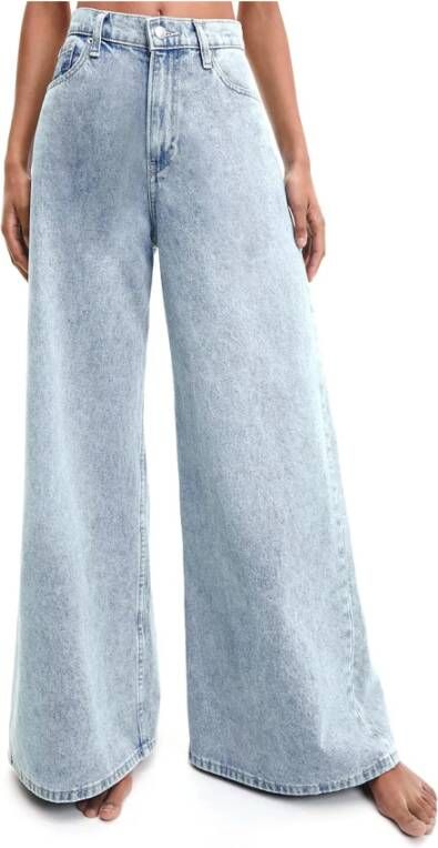 Calvin Klein Lichtblauwe loszittende jeans voor dames Blue Dames