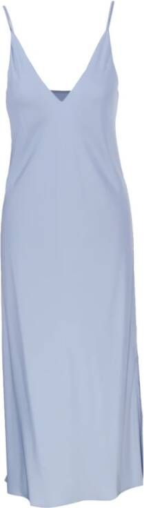 Calvin Klein Womenswear Knielange jurk met dubbele spaghettibandjes