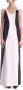 Calvin Klein Womenswear Avondjurk in colour-blocking-design - Thumbnail 4