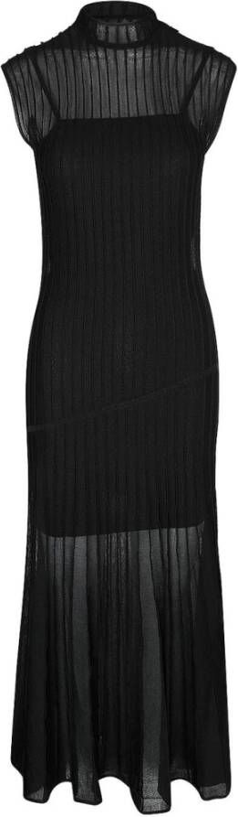 Calvin Klein Maxi Dresses Zwart Dames