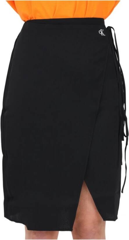 Calvin Klein Maxi Skirts Zwart Dames