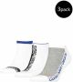 Calvin Klein Jeans Sneakersokken met labelprint in een set van 3 paar - Thumbnail 2