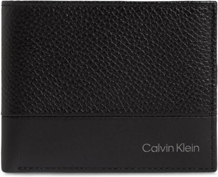 Calvin Klein Men& Wallet Zwart Heren