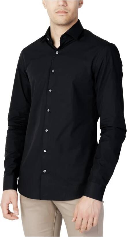 Calvin Klein Men's; Shirt Zwart Heren
