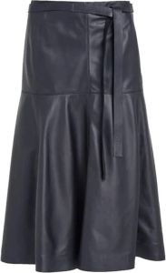 Calvin Klein Midi Skirts Zwart Dames