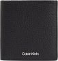 Calvin Klein Minimalistische Trifold Portemonnee met Muntvakje Black Heren - Thumbnail 1