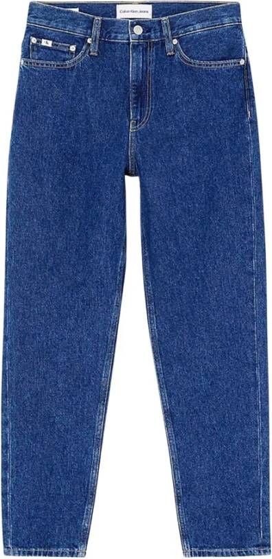 Calvin Klein mom jeans blauw j20j220116 1a4 Blauw Dames
