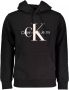 Calvin Klein Biologisch katoenen hoodie Milieuvriendelijk Lange mouwen Black Heren - Thumbnail 3
