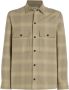 Calvin Klein OVEROverhemd- CK Twill Fleece Check Beige Heren - Thumbnail 1