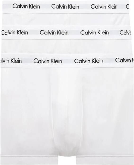 Calvin Klein Pack 3 boxer white Wit Heren