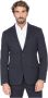 Calvin Klein Navy Blauwe Single-Breasted Blazer Blue Heren - Thumbnail 2