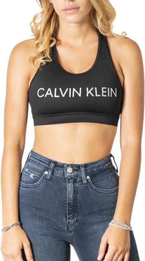 Calvin Klein Performance Vest Dames Zwart Dames