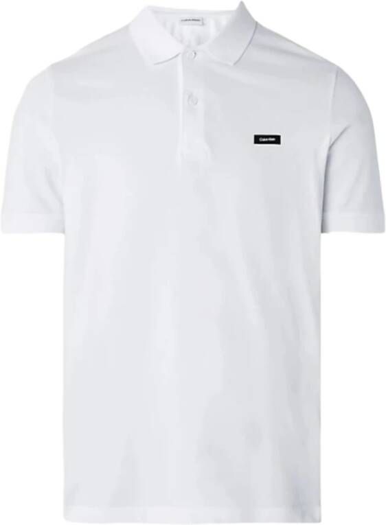 Calvin Klein Polo Shirt Wit Heren