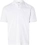 Calvin Klein Witte T-shirts en Polos voor Heren White Heren - Thumbnail 1